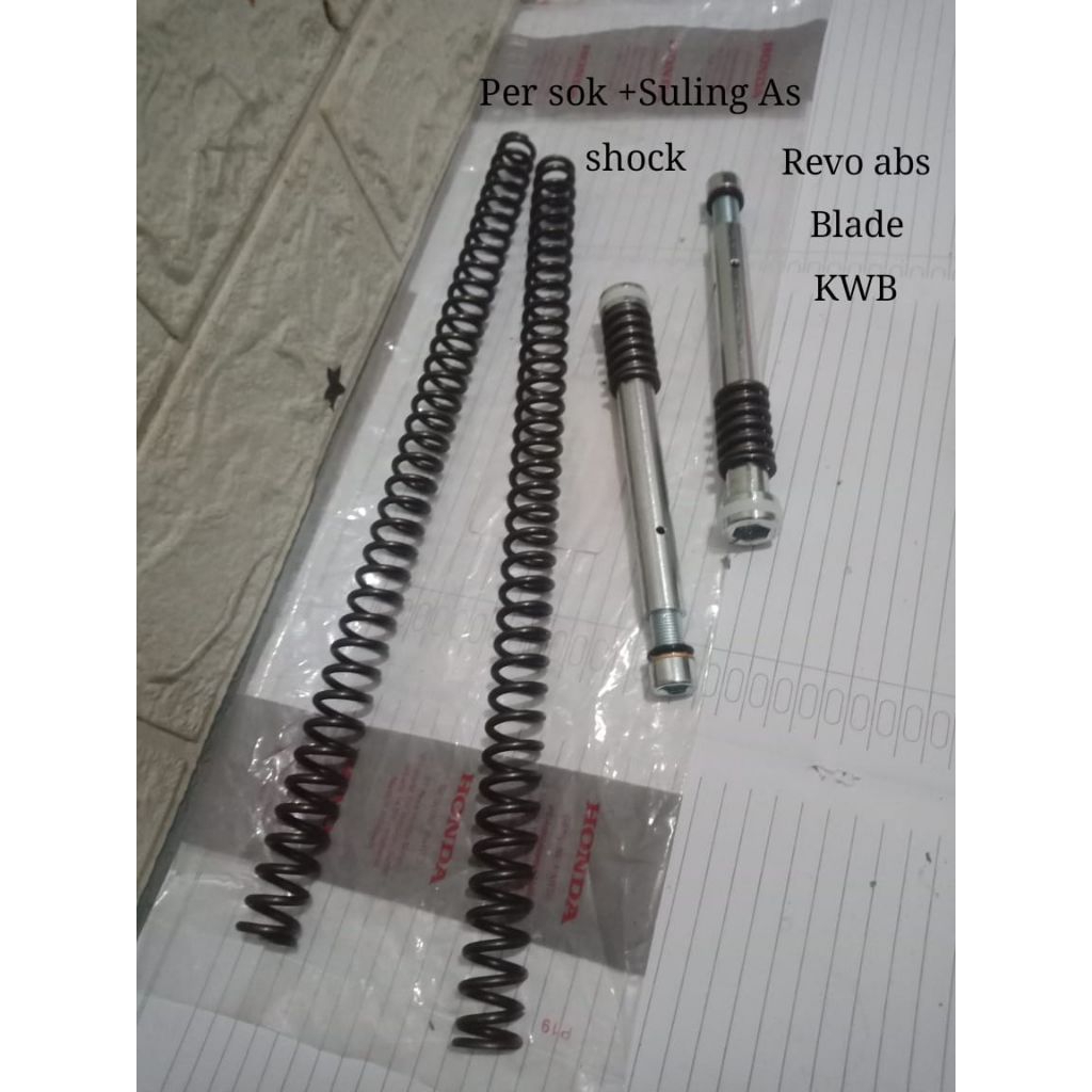 Per Sok Depan plus Suling As shock Revo Abs Blade KWB