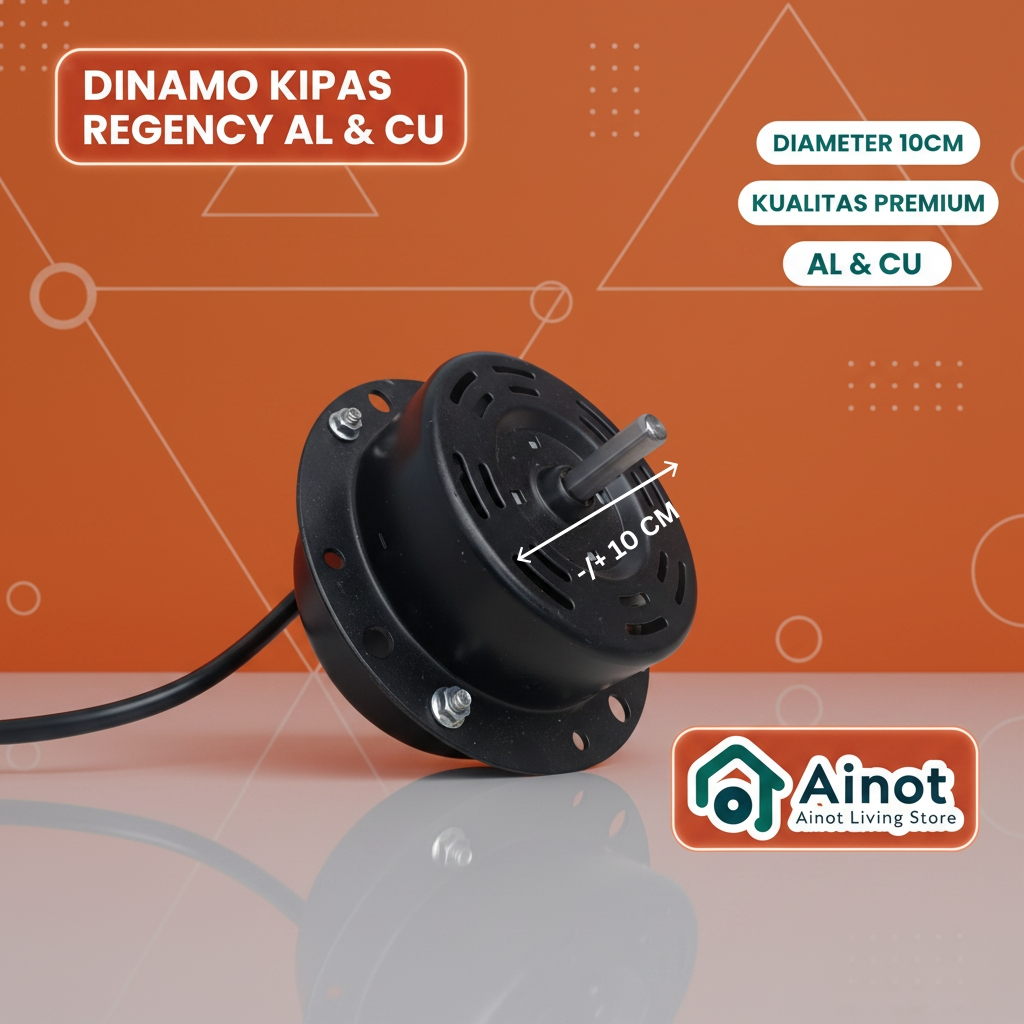 Dinamo Kipas Angin Regency CU 18 Inch Motor Kipas Tornado Regency DLX Deluxe 18In Sparepart Premium 