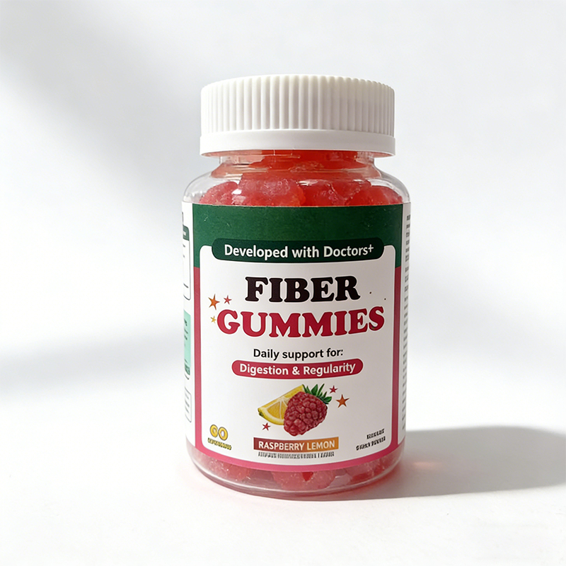 [DR PONG] Fiber Gummies Suplemen Serat Pencernaan - Lancarkan BAB & Diet (60 Gummies)