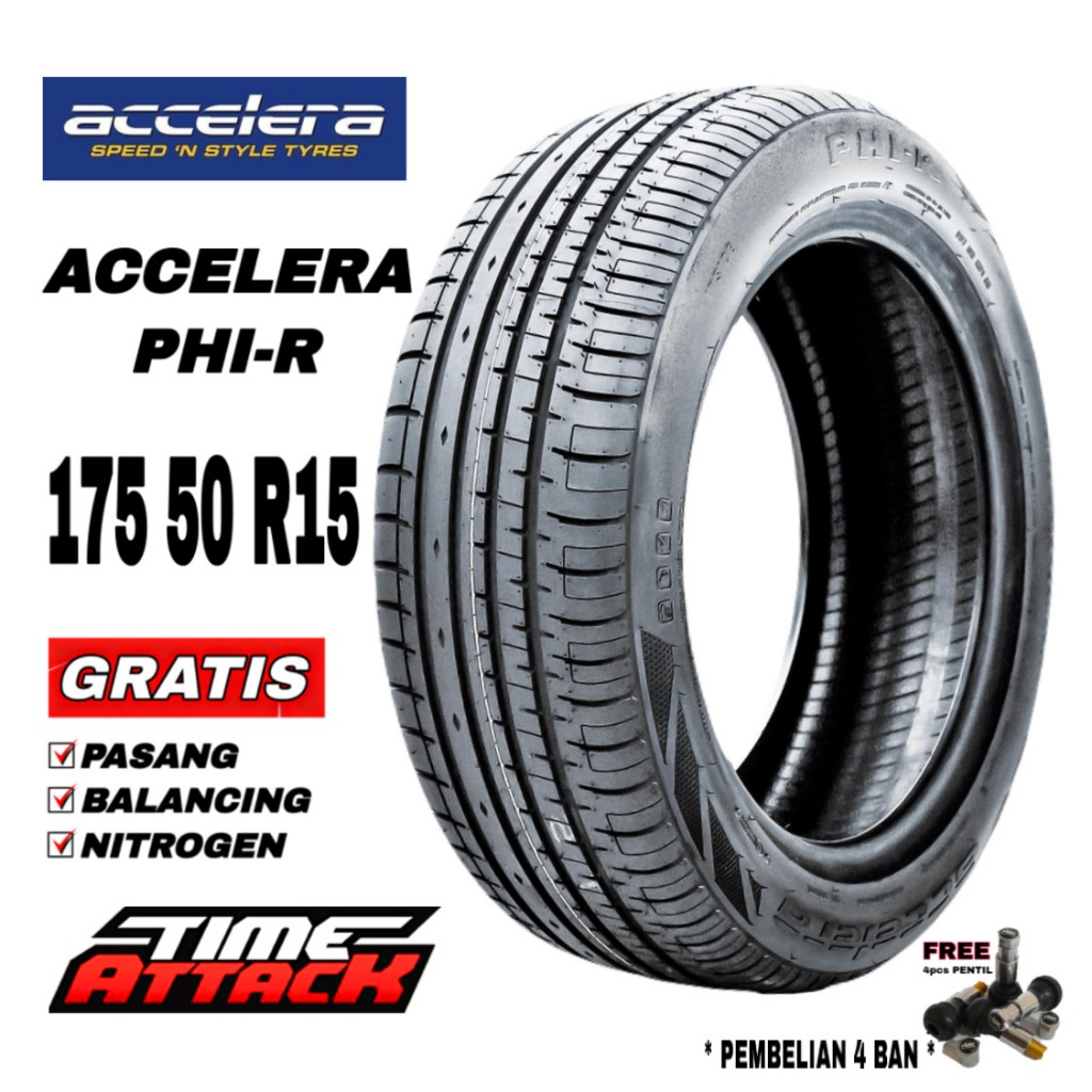 BAN MOBIL ACCELERA PHI-R 175 50 R15 BAN TUBELESS RING 15