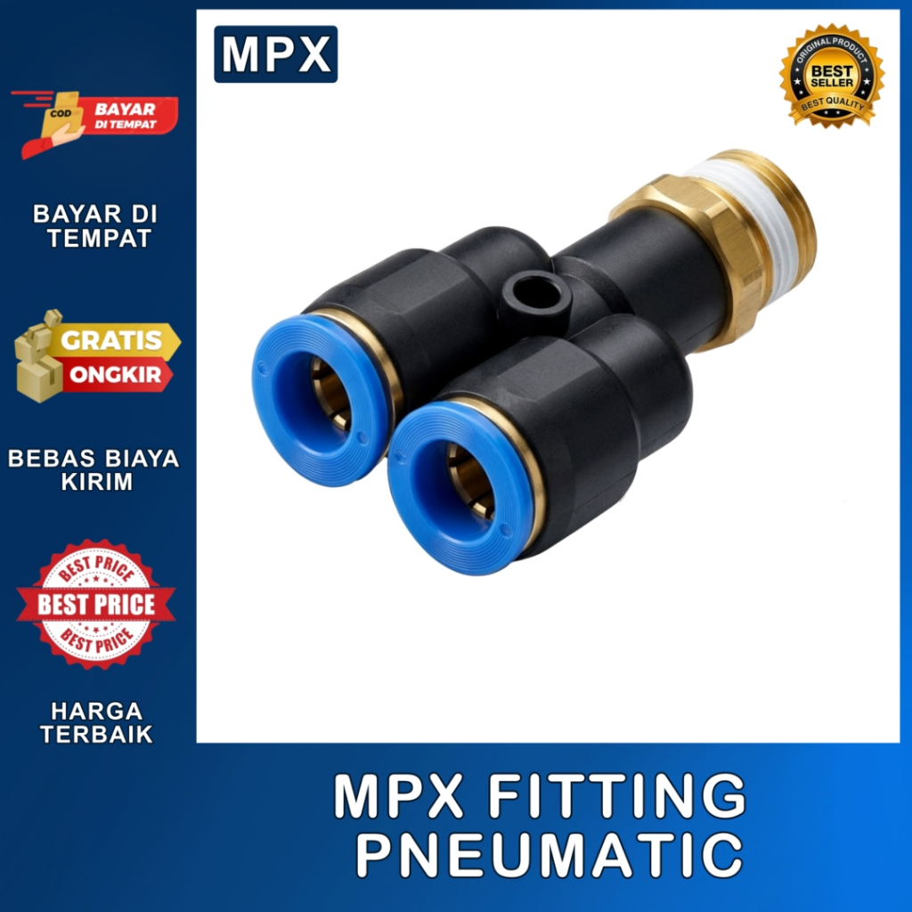 MPX Fitting Pneumatic MPX10 - MPX16