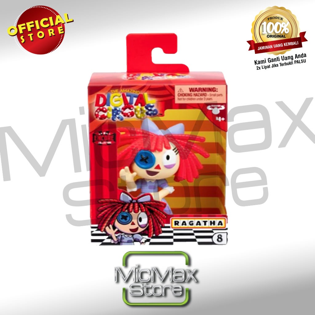 The Amazing Digital Circus W2 Ragatha Vinyl Figure 55229