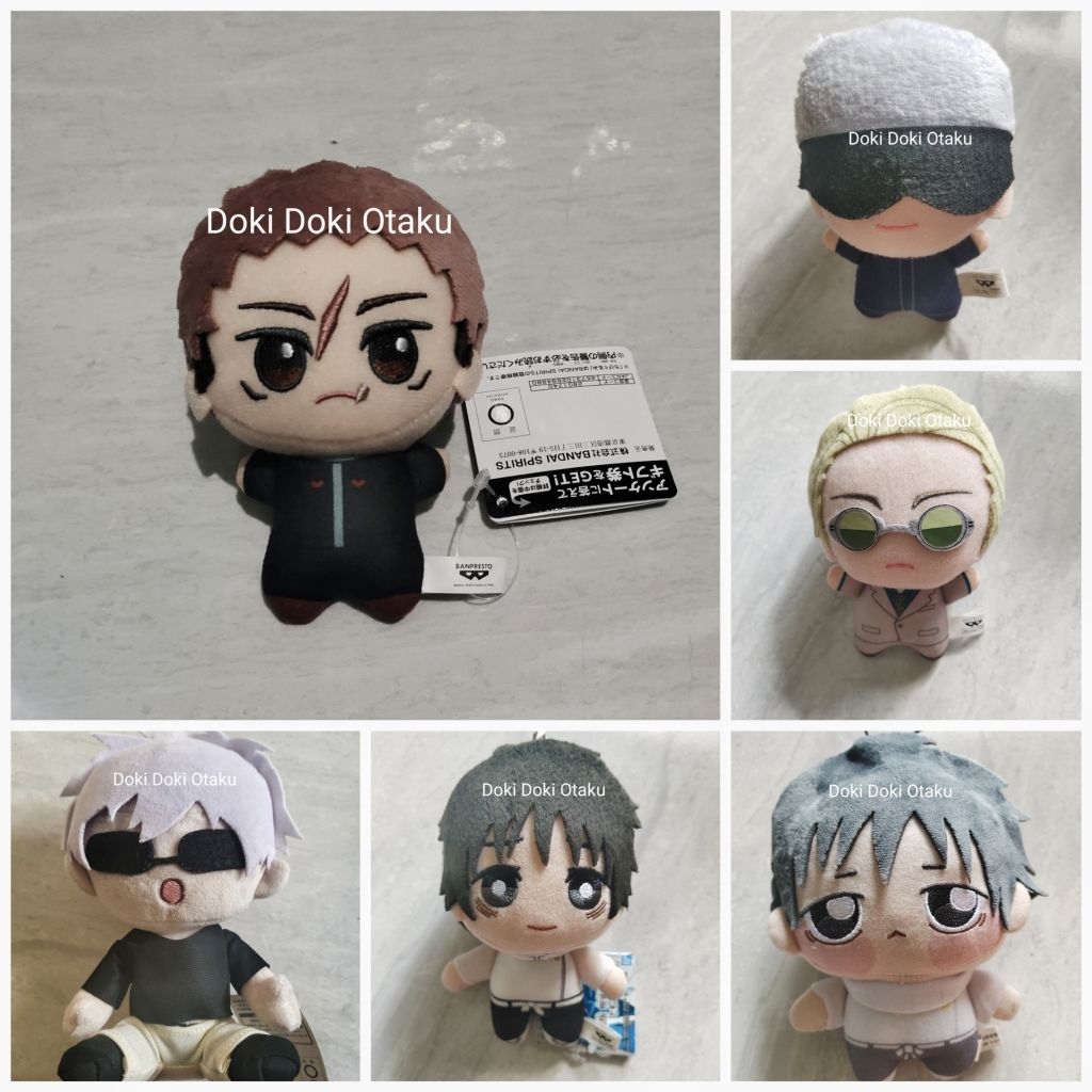 Jujutsu Kaisen Chibigurumi Chopinui Gojo Yuji Yuta Nanami Megumi Sukuna Mahito Kenjaku Geto Choso No