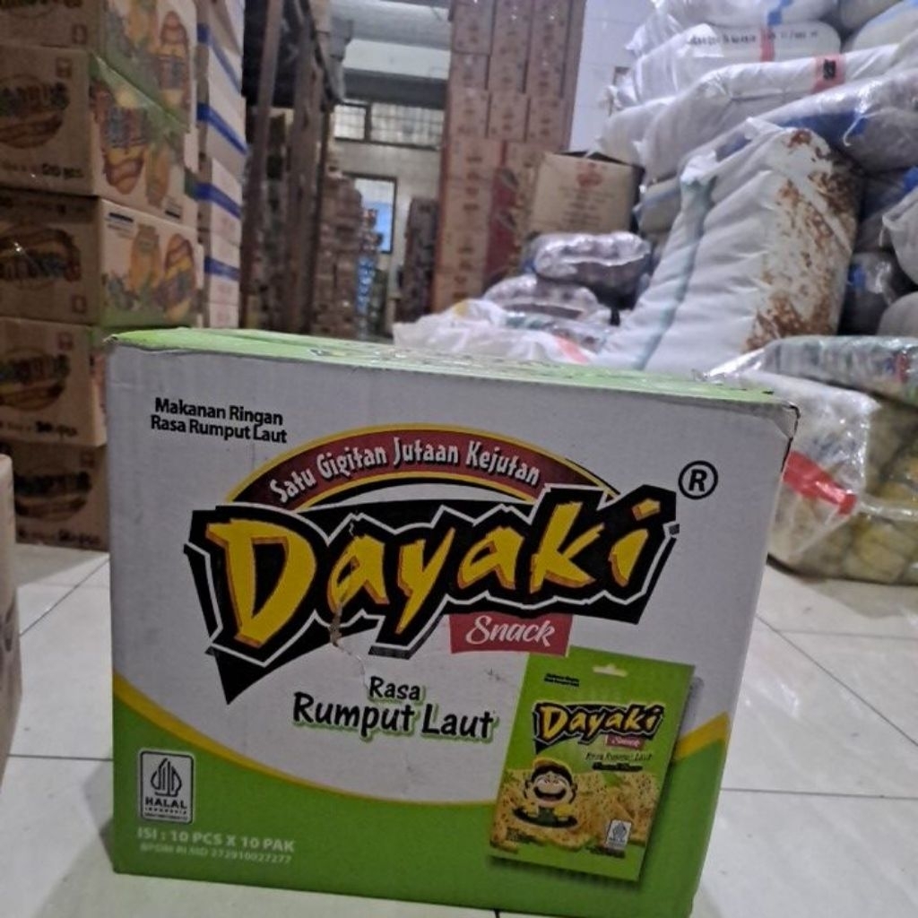 Dayaki snack rasa rumput laut