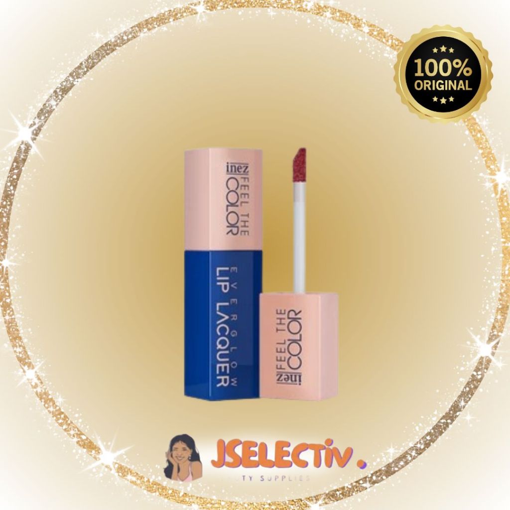 INEZ COSMETICS - LIP LACQUER ( LIP GLOSS ) // JSELECTIV X JHON KOSMETIK // Lipstik Ines INEZ - ORI️ 