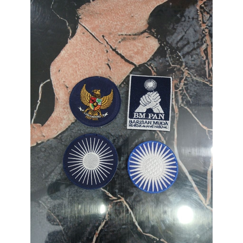 logo bordir bet pan matahri BM PAN GARUDA BULAT PAN MATAHRI