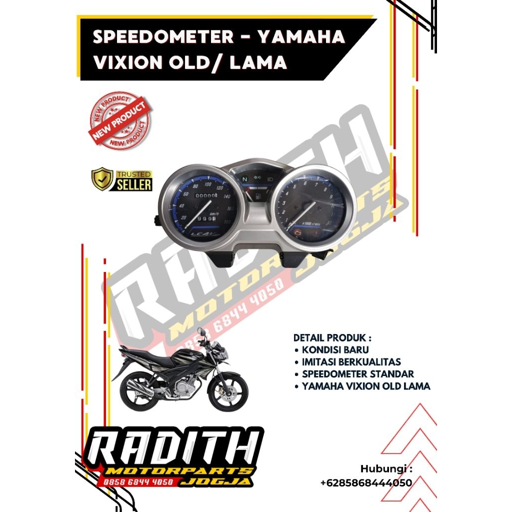 Speedometer - Vixion Lama, Vixion Old