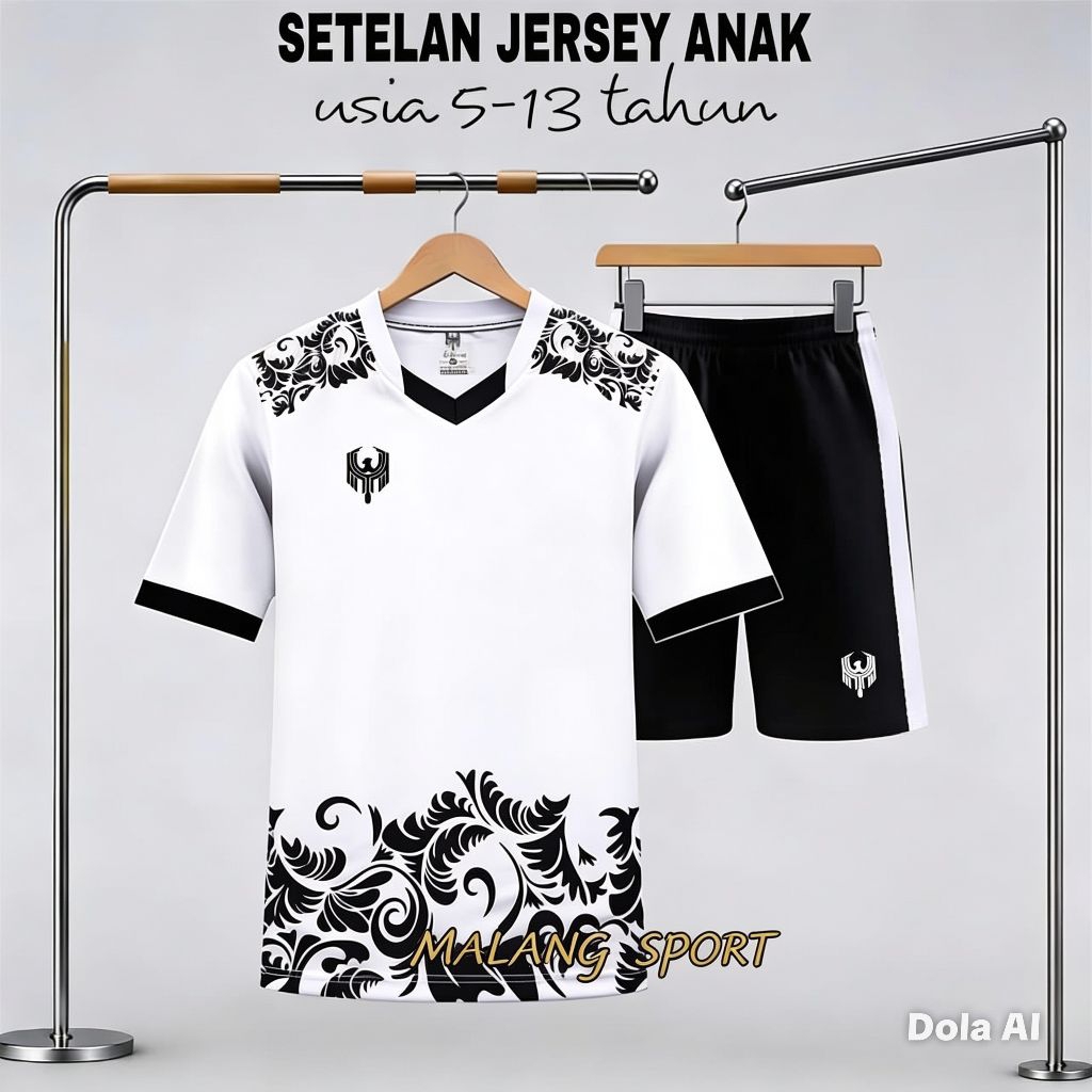Paling Terbaru stelan jersy bola anak² bola futsal voli SSB putra putri seet baju celana