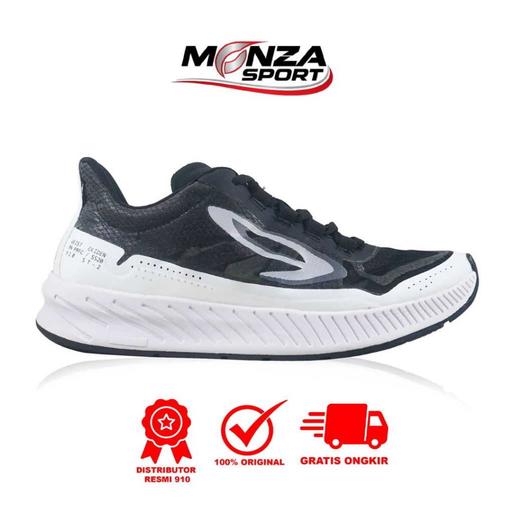 Monza - 910 Nineten Geist Ekiden - Hitam/Putih