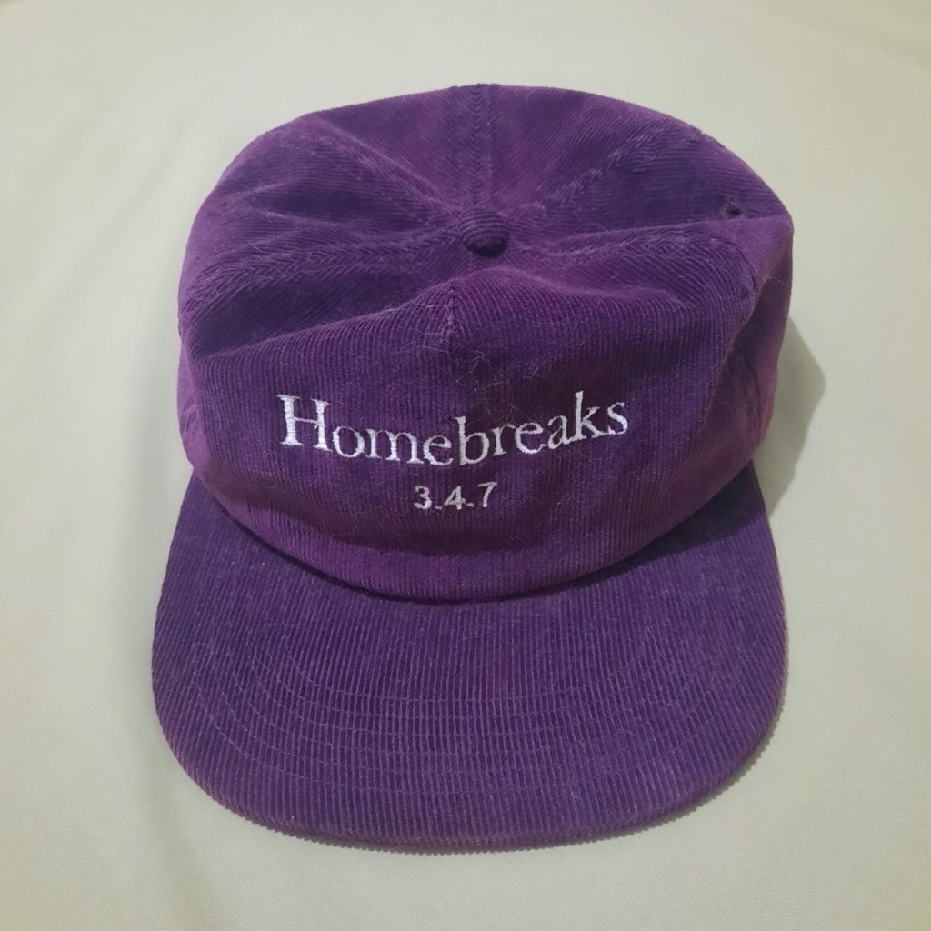Topi UNKL 347 Homebreaks Corduroy Ungu