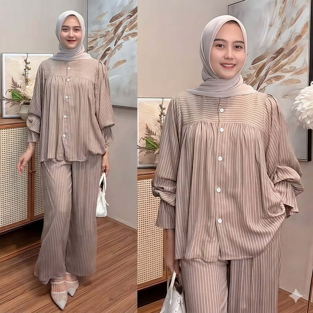 Setelan Wanita Arumi oneset Arumi Rayon Nyaman Dipakai