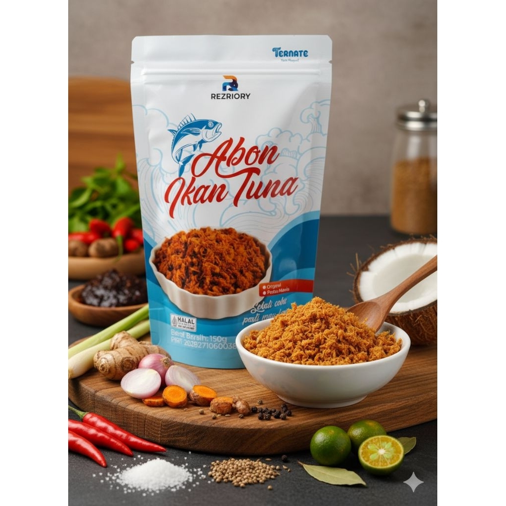 Abon Ikan Tuna Khas Ternate 100gr