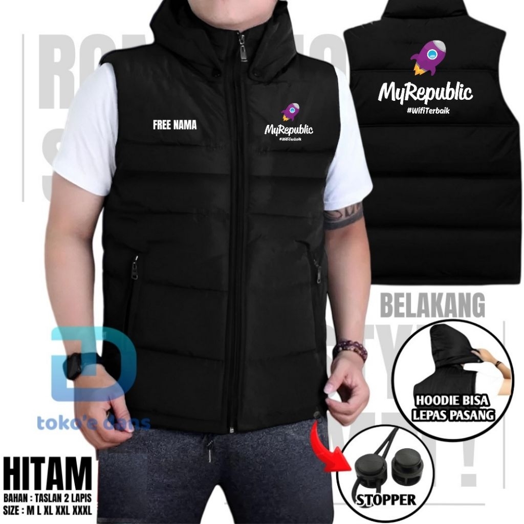 ROMPI WIFI MYREPUBLIC FREE NAMA WATERPROOF TERBARU