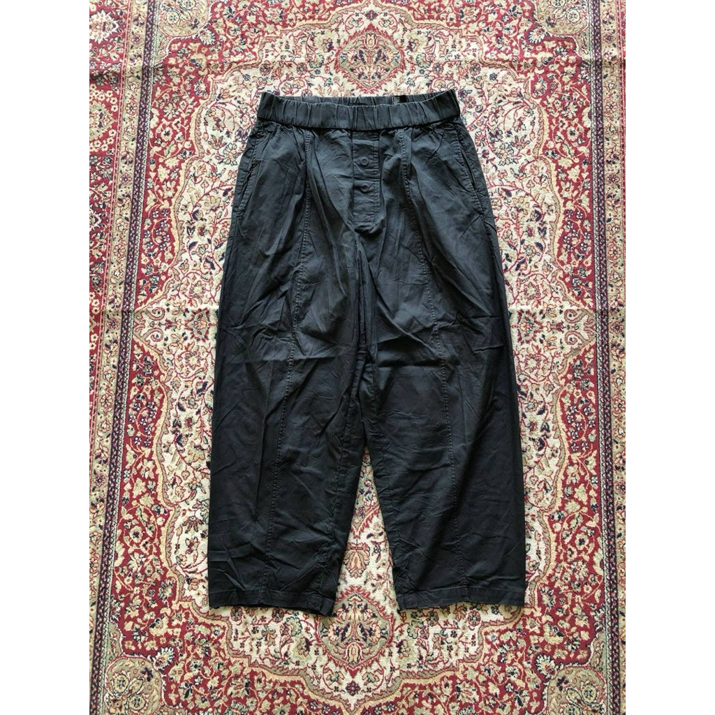 P Cos washed garment wide fit korean streetwear balloon pants