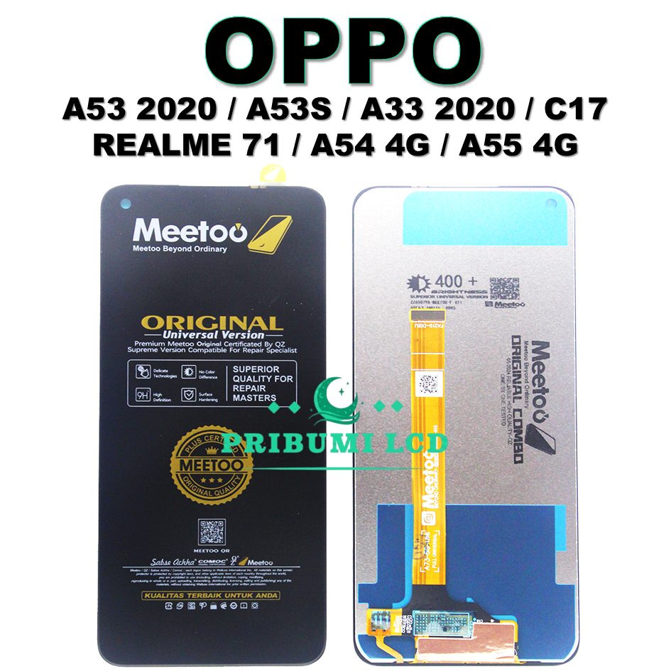 LCD TOUCHSCREEN OPPO A53 2020 / A53S / A33 2020 C17 / REALME 71 / A54 4G / A55 4G ORIGINAL 100% COMP