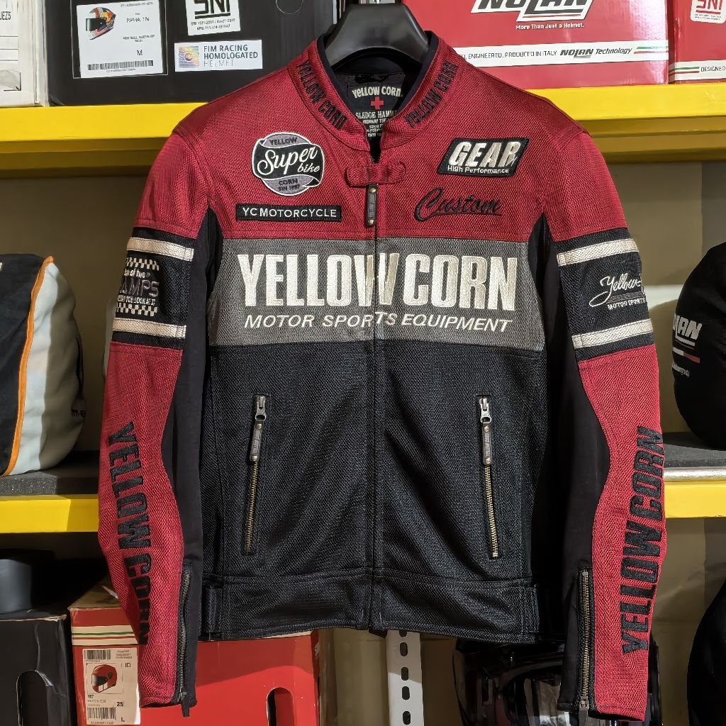 Yellow Corn YB-1102 2021  black-Red  size M