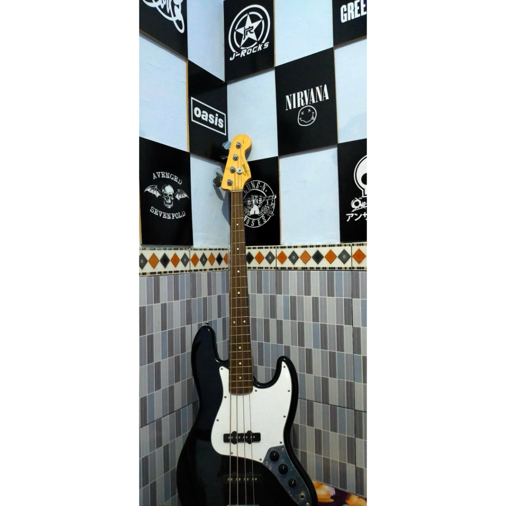 PRELOVED BASS SQUIER AFFINITY JAZZ BASS