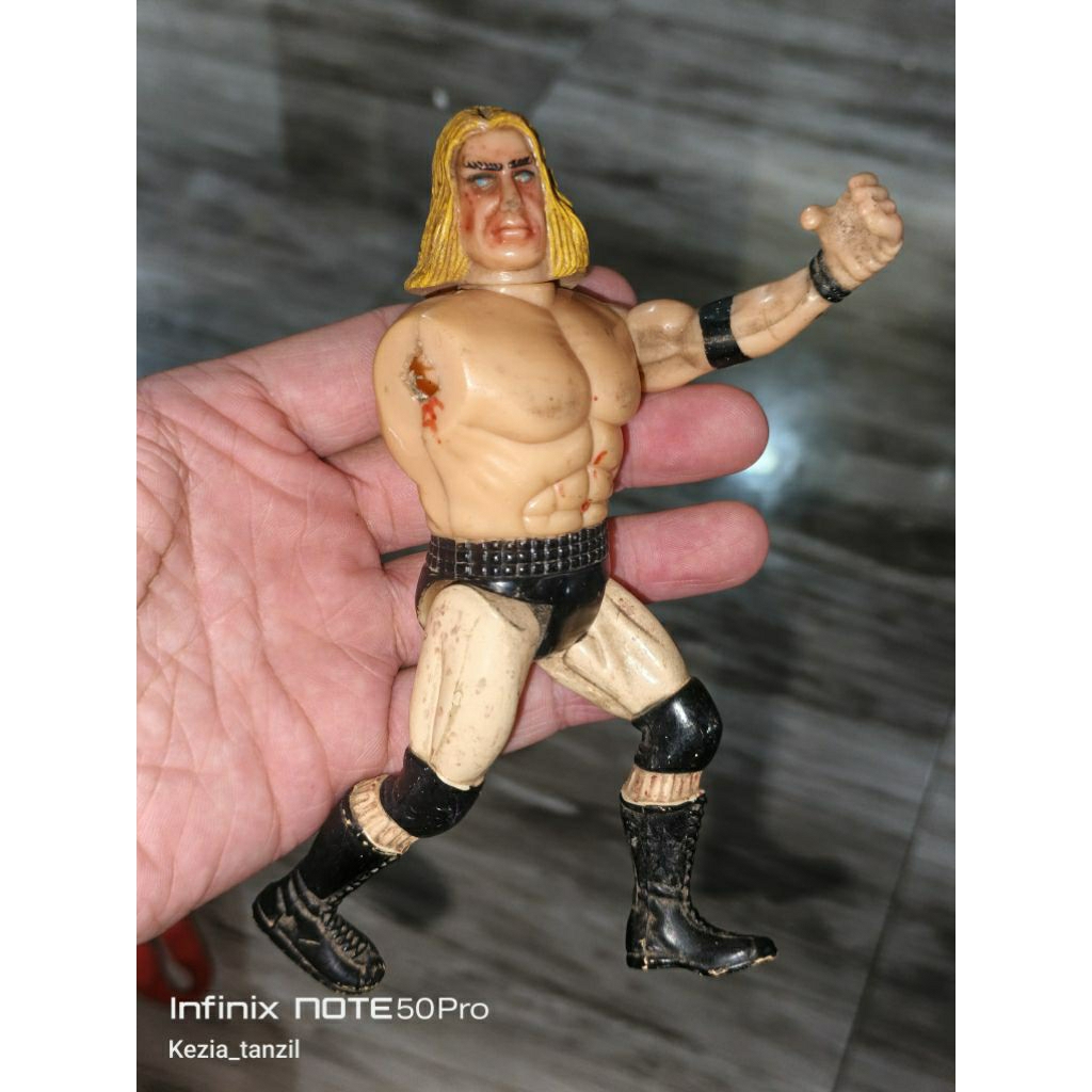 ACTION FIGURE FIGUR SUPERHERO SUPER HERO WWE SMACK DOWN MINUS JUNK ARTIKULASi VERS 2 MUSCLE OTOT