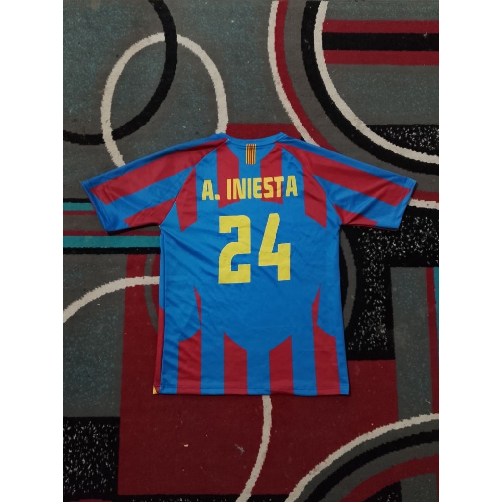 jersey barca iniesta retro
