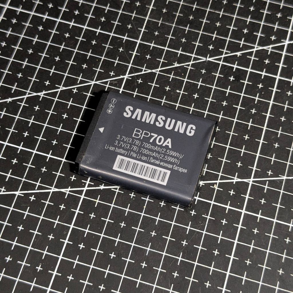 Baterai Samsung BP70A / Baterai Digicam Samsung ORIGINAL