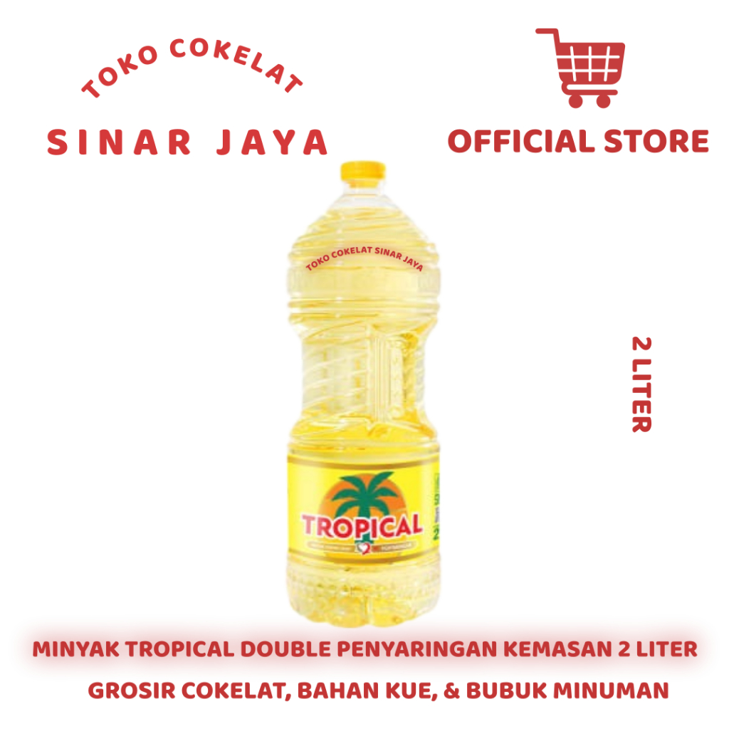 Tropical Minyak Goreng 2 Liter | Minyak Goreng Tropical Kemasan Botol 2 Liter