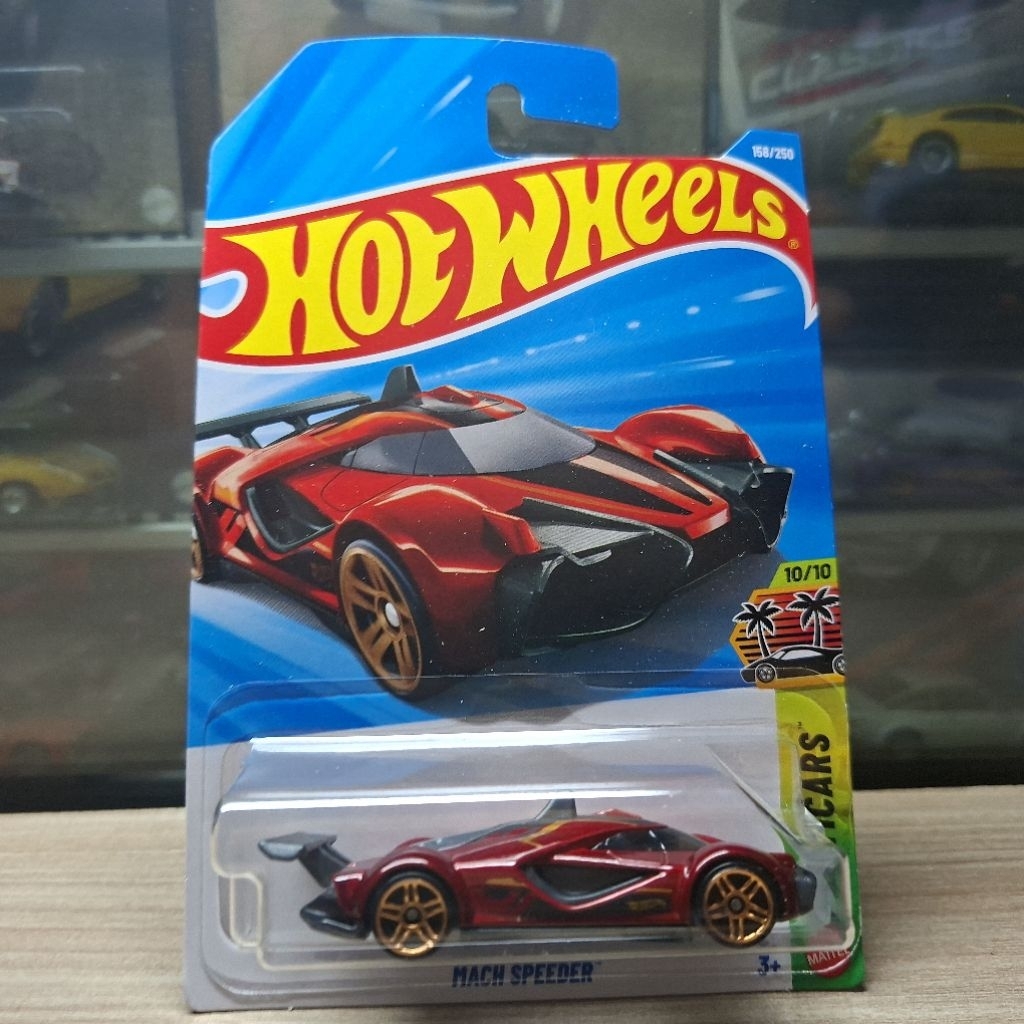 Hot Wheels Mach Speeder Red H 2026 - Hotwheels Original - Mainan Anak Mobil Diecast