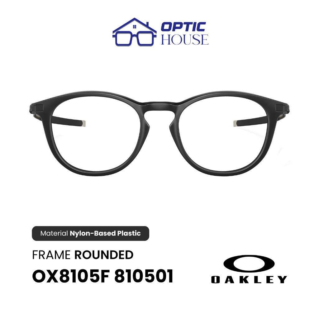 Oakley OX8105F Pitchman R A Eyeglasses 810501 Satin Black