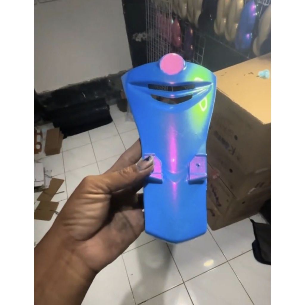 cat ice blue +bunglon lovebird AXT PU
