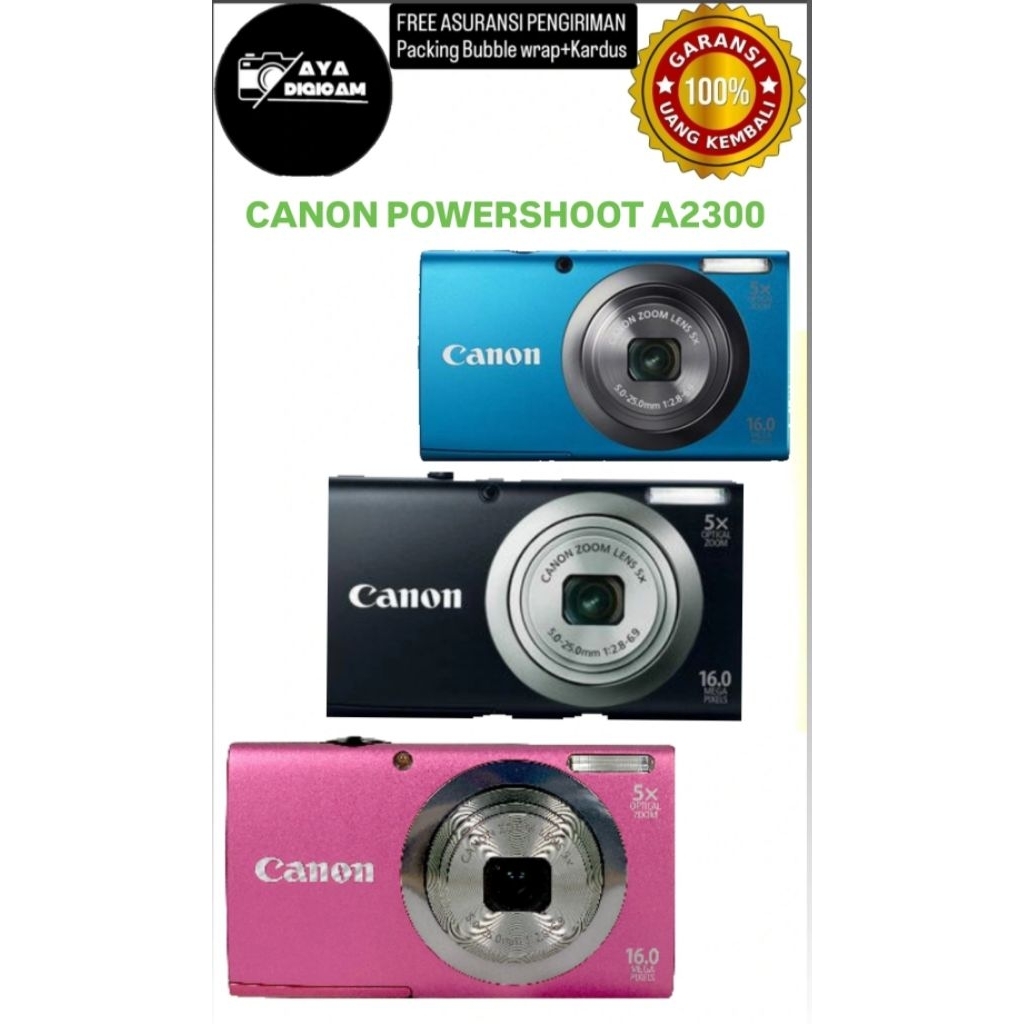 CANON A2300 CANON POWERSHOOT A2300 KAMERA CANON POWERSHOOT DIGICAM