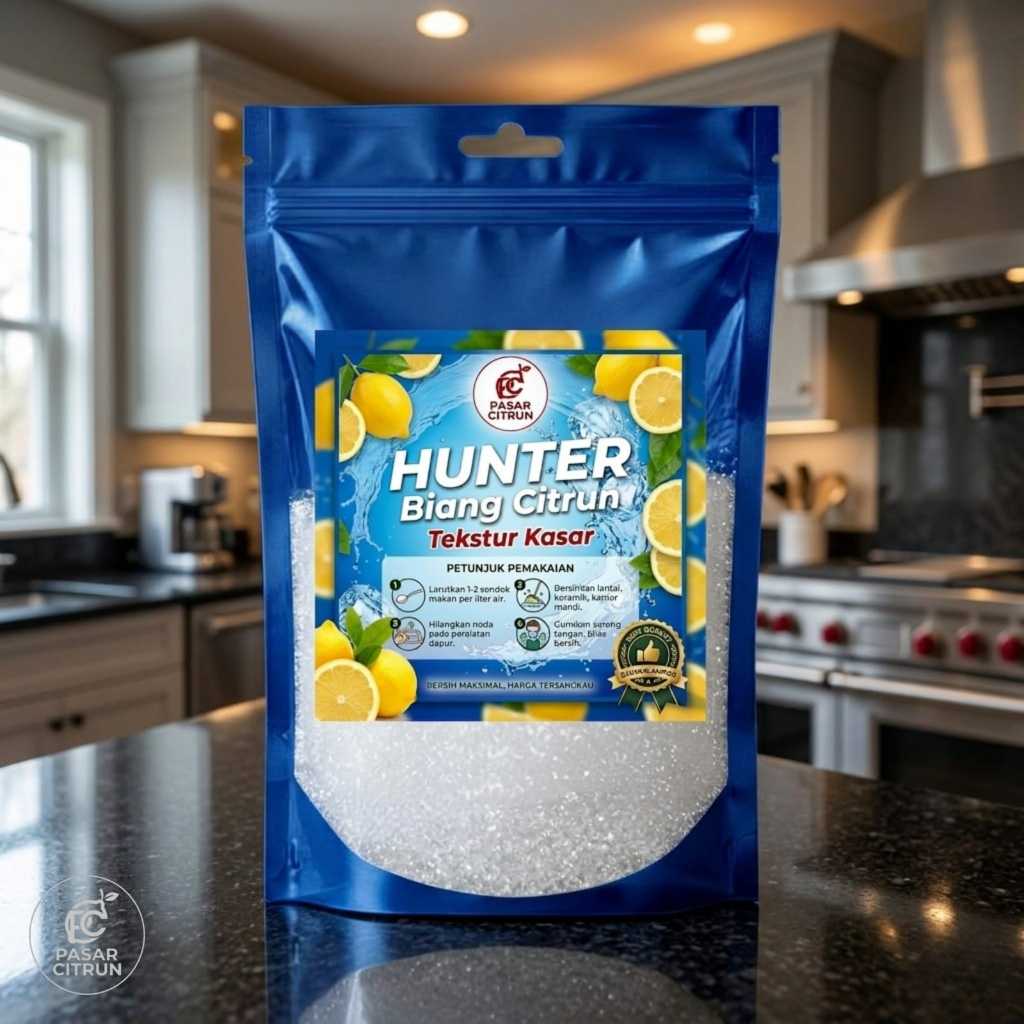 CITRUN ACID 1KG HUNTER Biang Citrun Pembersih Multifungsi