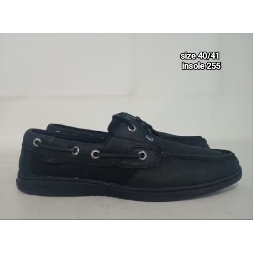 Sepatu Loafer SPERRY Full Black