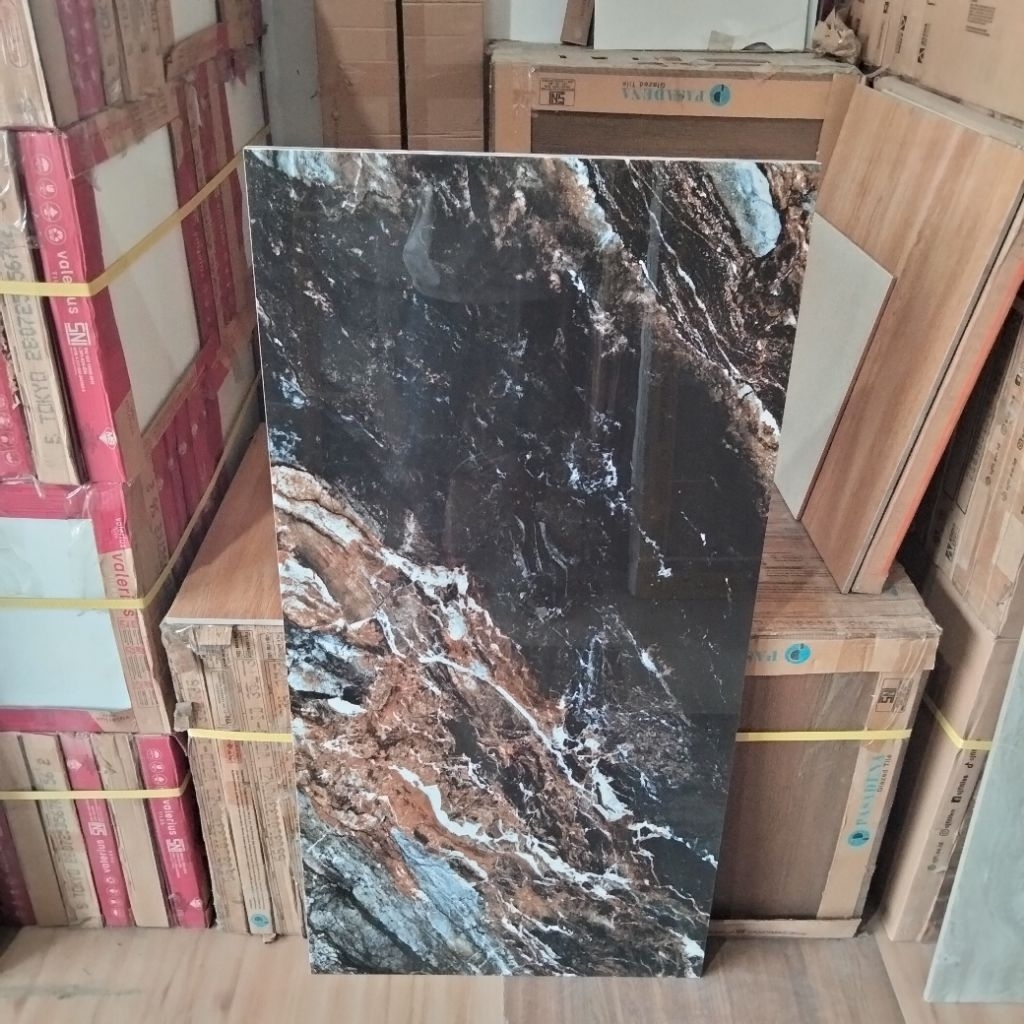 Granit lantai 60x120.Fasific Black/Ikad