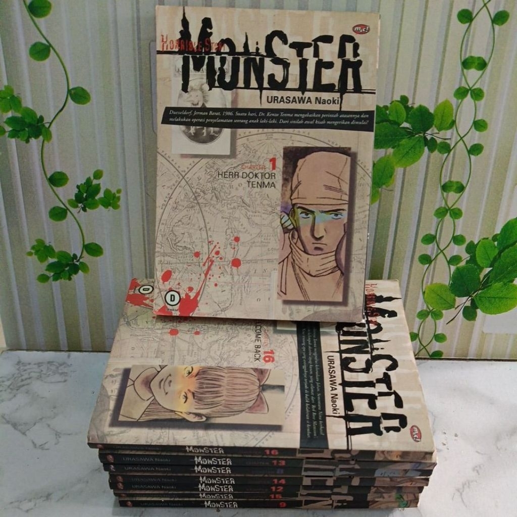 Komik Monster Cabutan Original by Urasawa Naoki 1-18