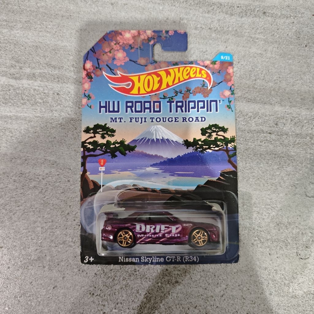 Hotwheels Nissan Skyline GT-R R34 Road Trippin