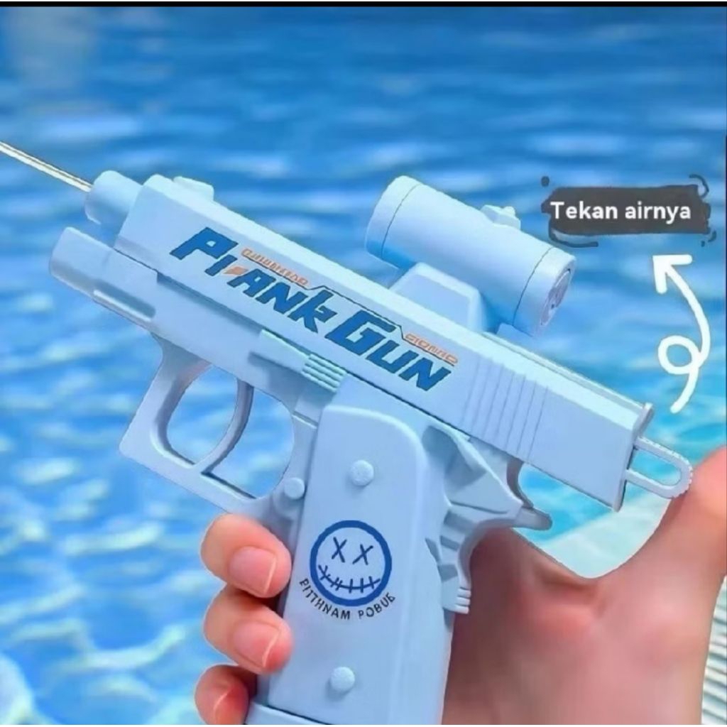 Prank Gun (Pistol Air 2 Sisi) model OU 07, sebuah mainan tembakan air unik yang dirancang khusus unt