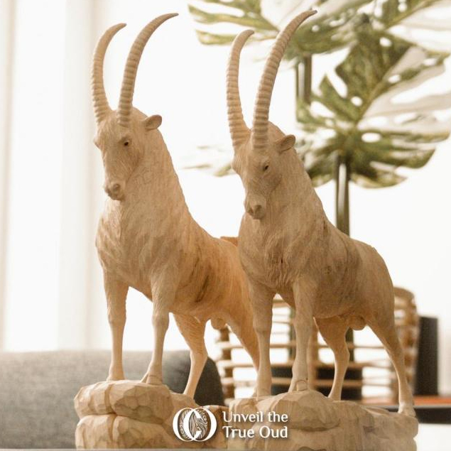 Mountain Goat Statue - Sandalwood Kupang NTT