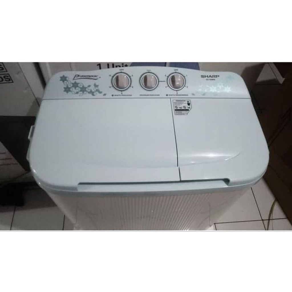 Mesin cuci Sharp 7,5kg ES T80MW/BK/HK/PK
