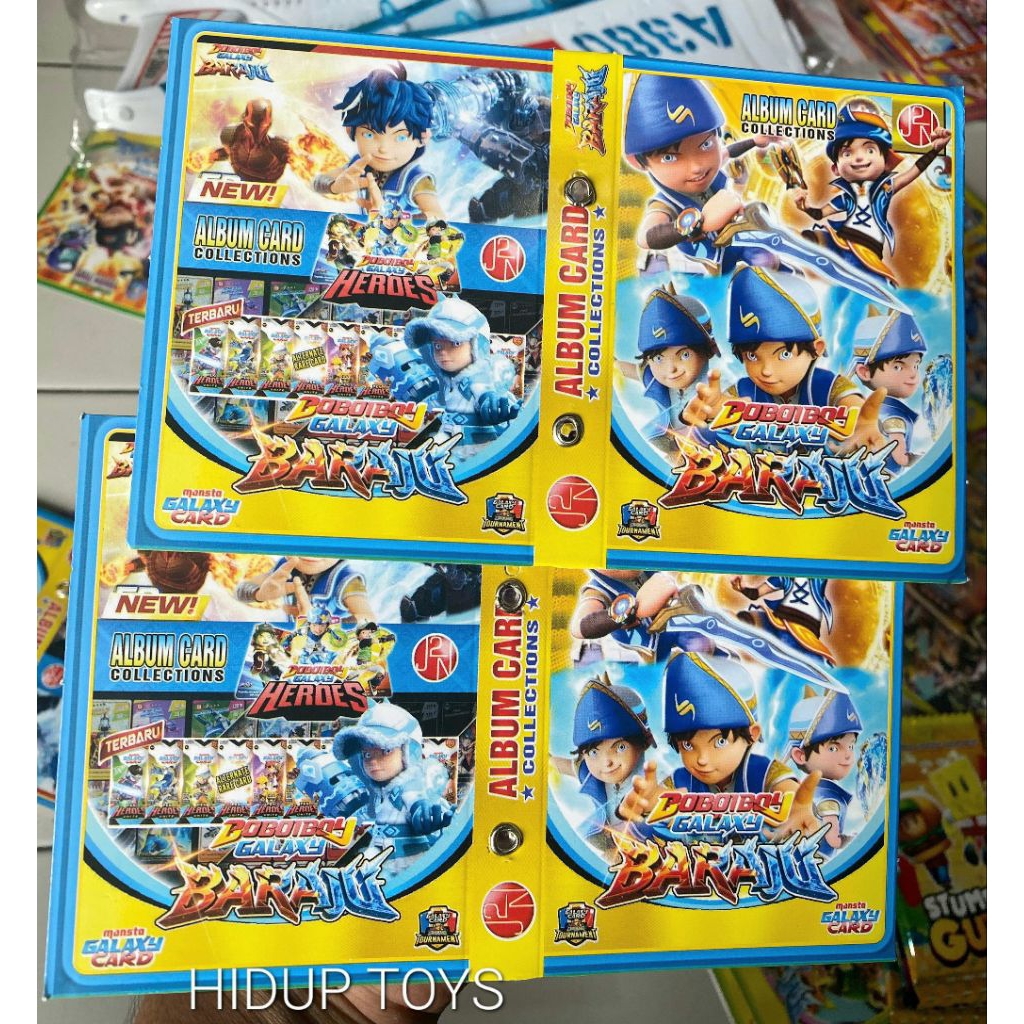 Album Penyimpanan Kartu Boboiboy