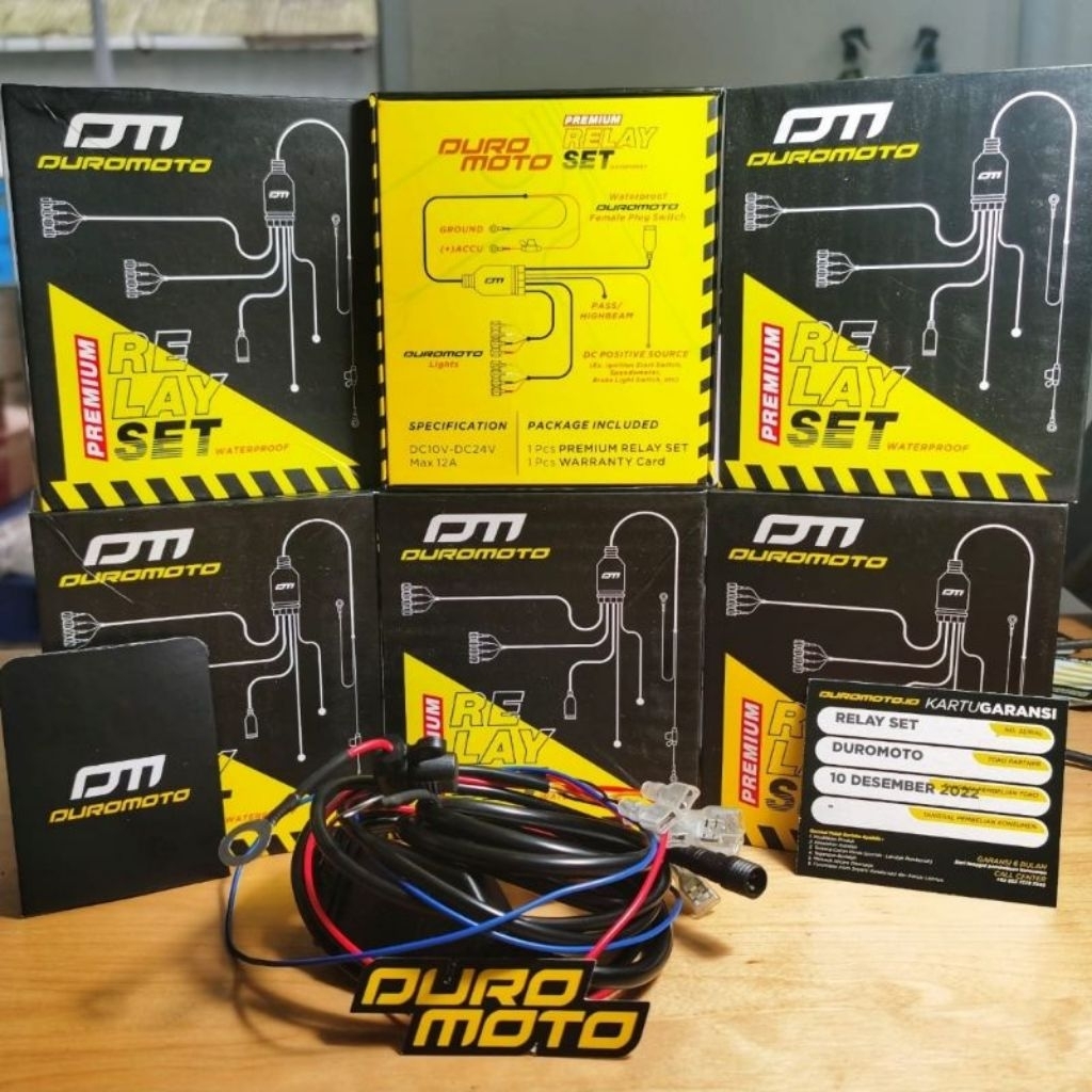 rilai relay relai set DUROMOTO V2 pnp x1 m3 m5 m6 original