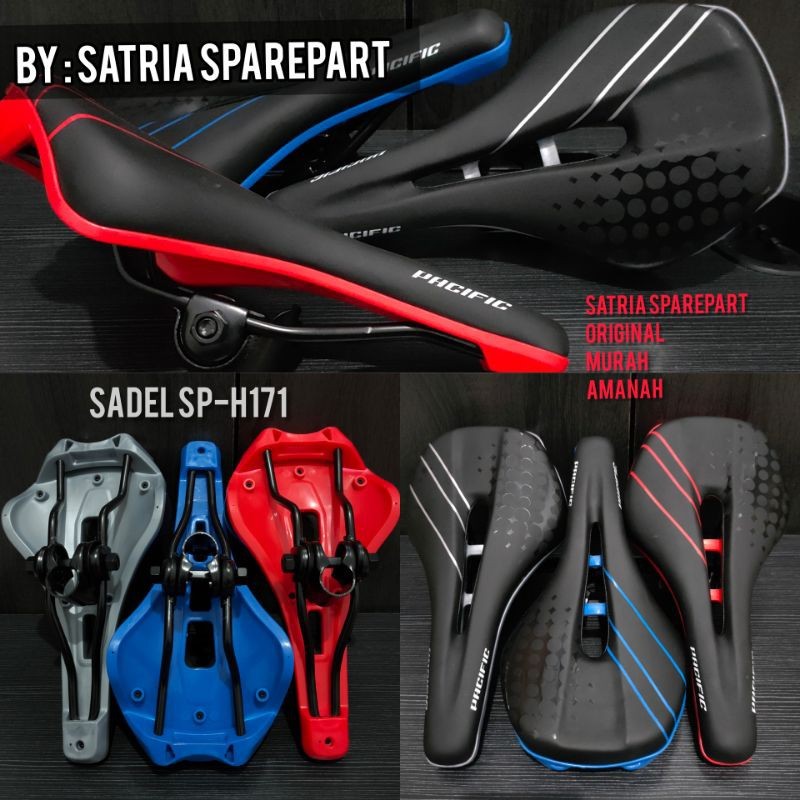 Sadel Sepeda MTB Lipat Roadbike dll Pacific Lobang 171