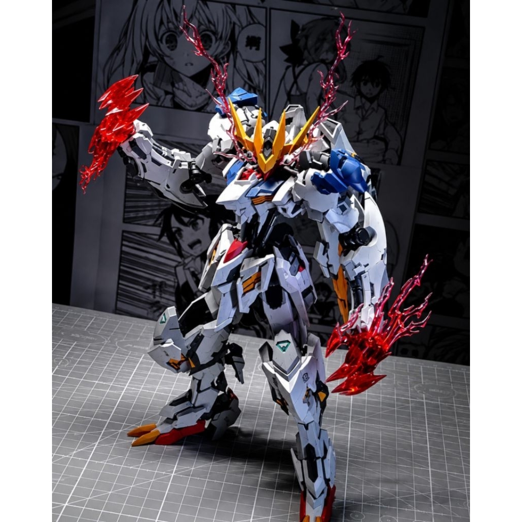 Gundam MG Wolf King Model Wolf Technology Barbatos 1/100 Model Kit (Metal In Frame)