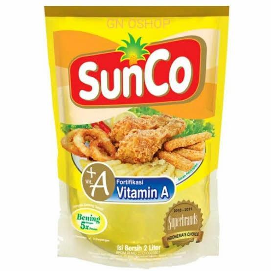 Minyak Goreng SUNCO 2 liter 1 dus Promo TERMURAH WIB - 3PCH sunco 2L