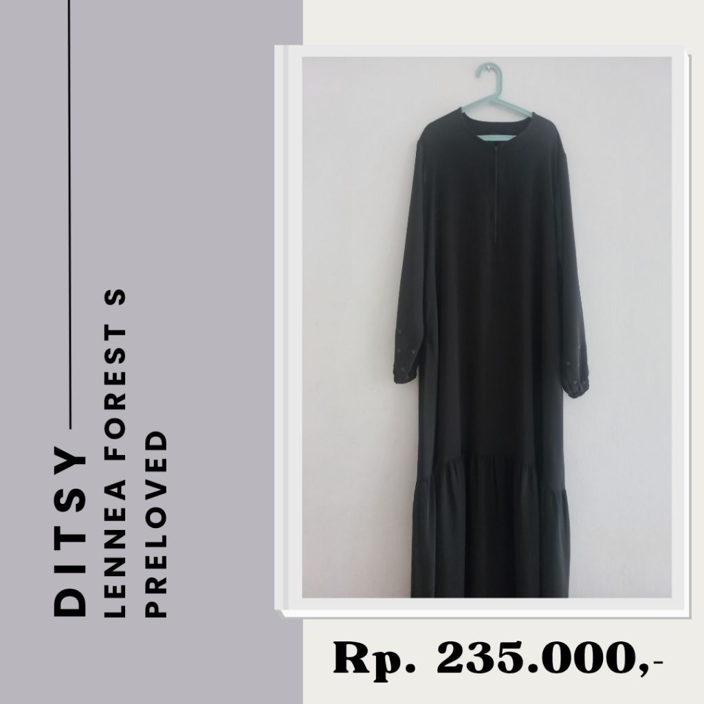 Ditsy Moslem Preloved Lennea Forest Night S Ditsyofficial