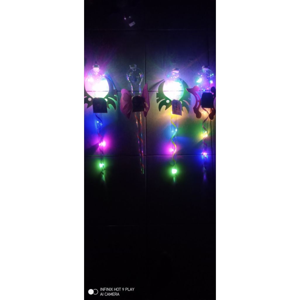 lampion karakter LED takbiran ,takbir keliling  lampu nyala warna warni