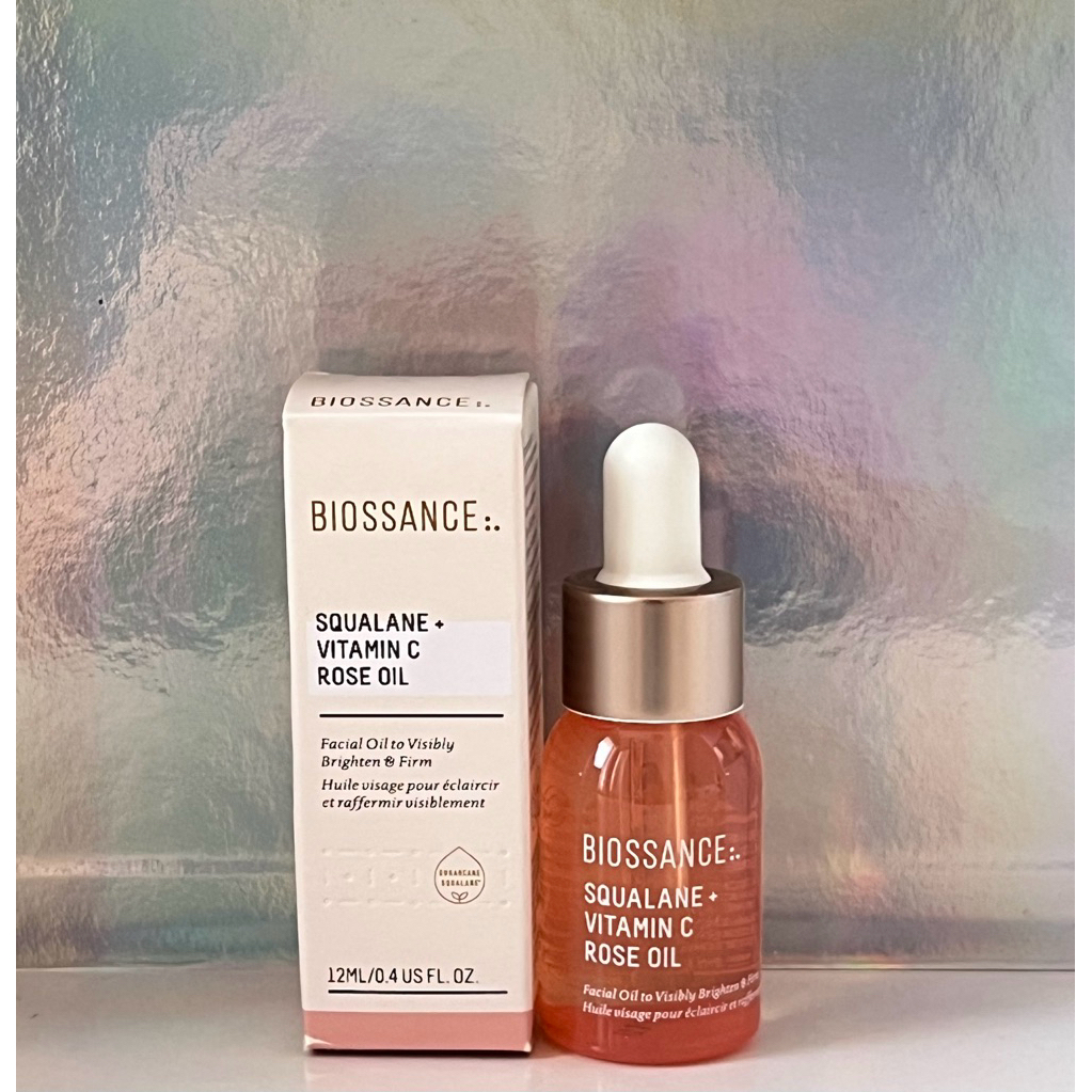 Biossance Squalane + Vitamin C Rose Oil