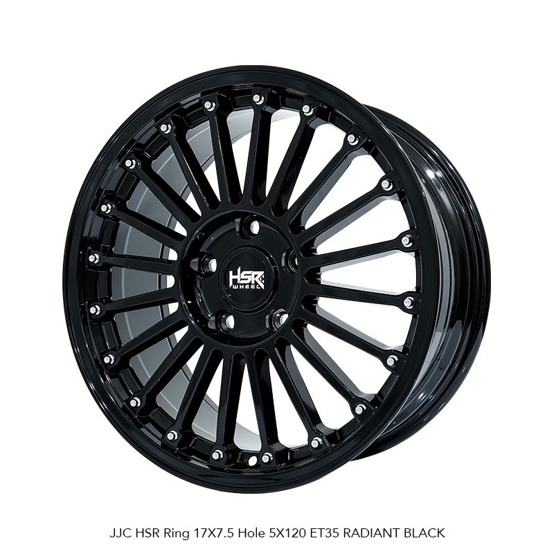 velg Mobil Original HSR Jjc Ring 17 Pcd 5X120 Lebar 7,5 BMW