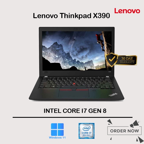 Laptop Lenovo Thinkpad X390 / Core i7 Gen 8 / Core i5 Gen 8