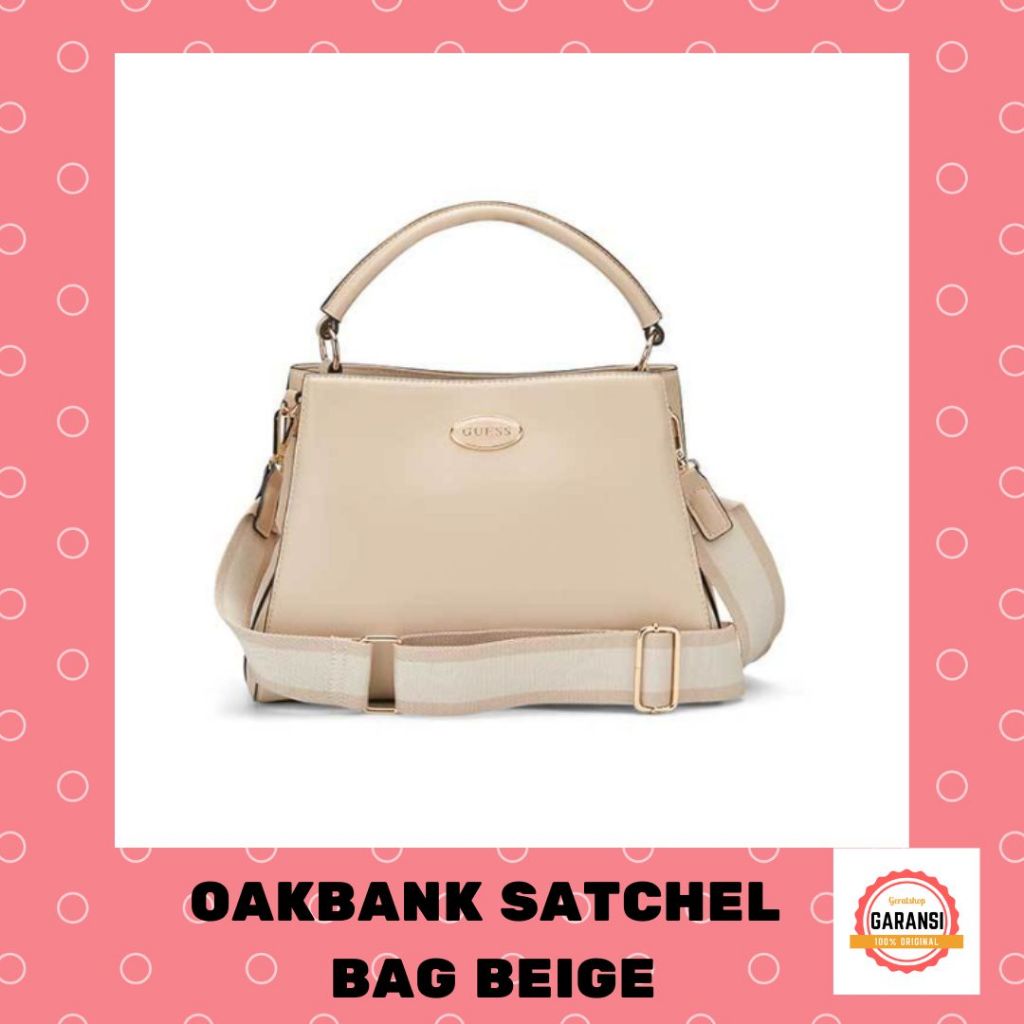 Tas Guess seri OAKBANK satchel bag 100% Original Store