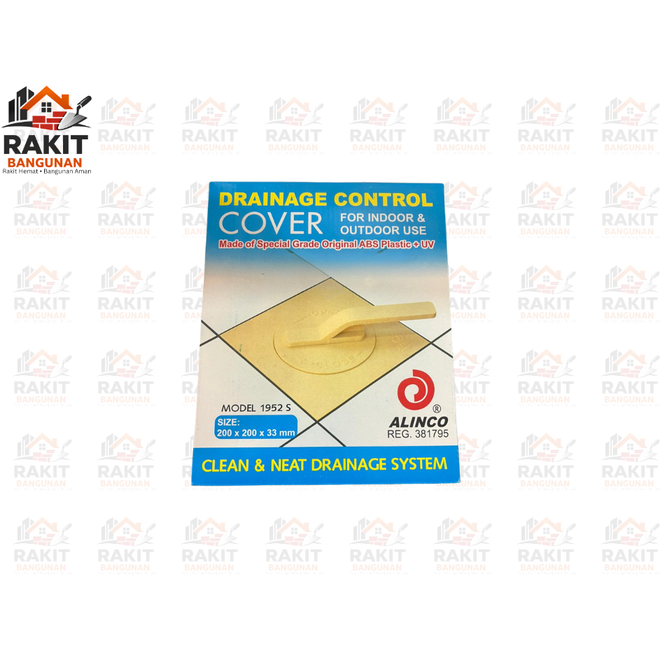 Alinco Drainase Control Cream 20 x 20 Cm / Bak Control