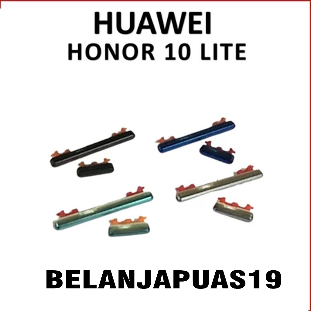 TOMBOL LUAR O/OFF + VOLUME HONOR 10 LITE ORIGINAL Set tombol on off volume luar Honor 10 Lite